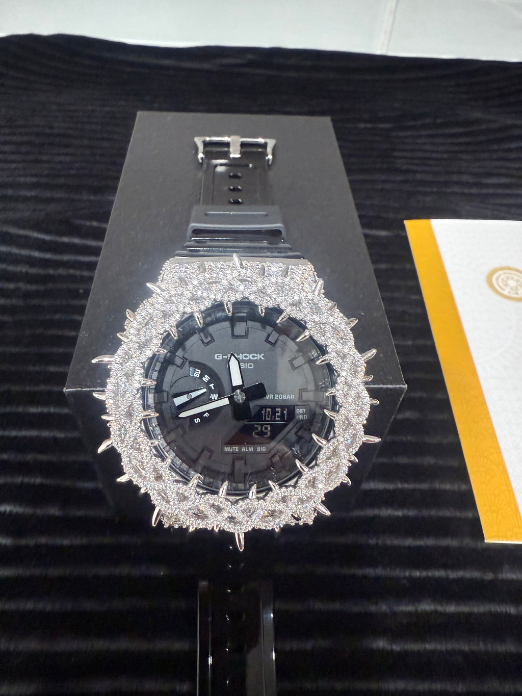 BUST DOWN MOISSANITE G-SHOCK GA-2100