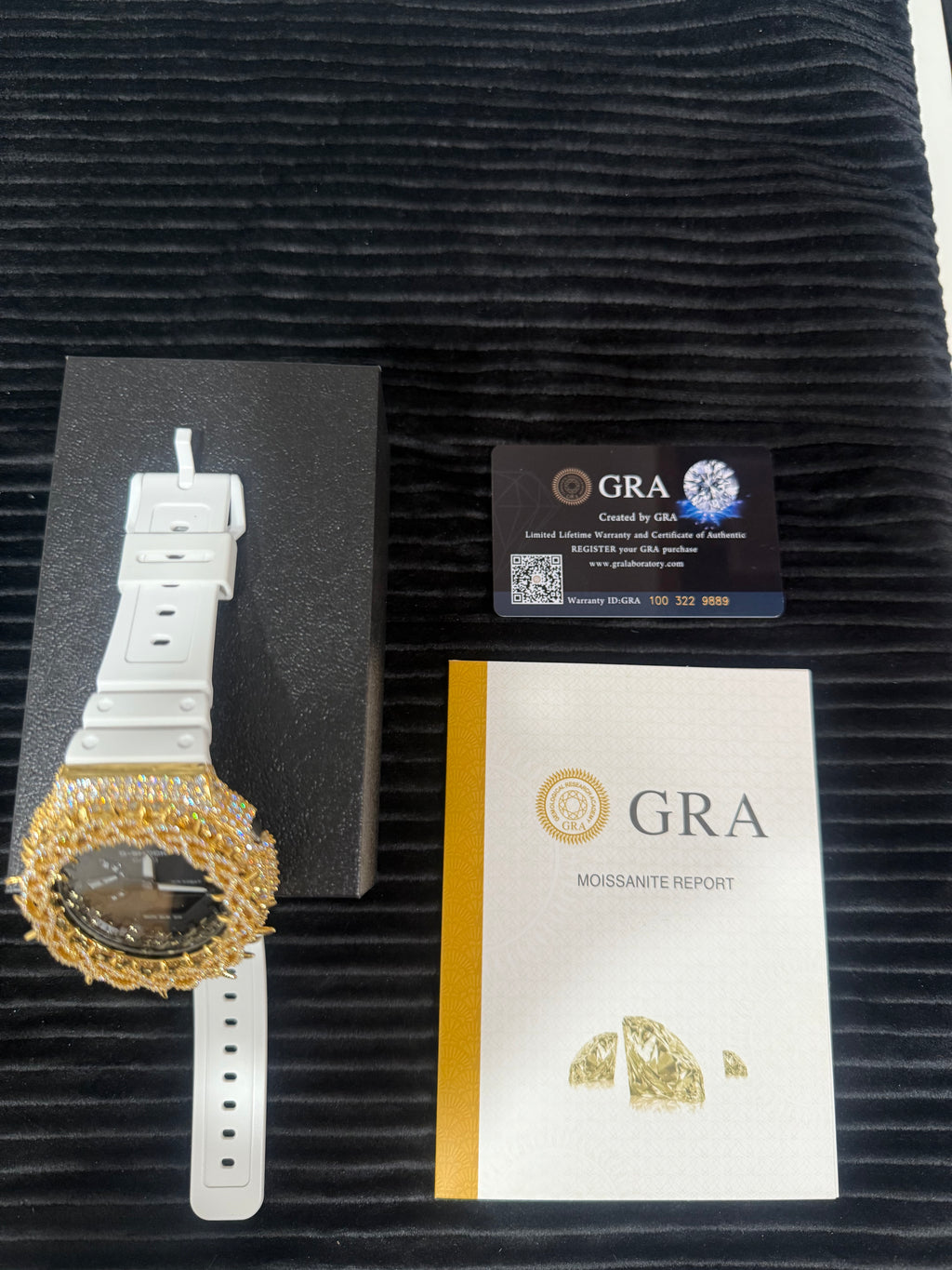 BUST DOWN MOISSANITE G-SHOCK GA-2100 custom mod