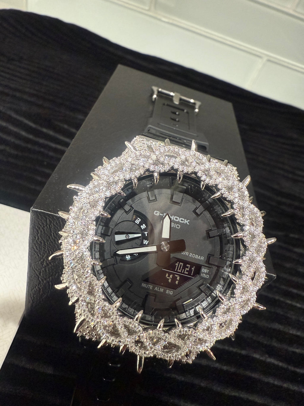 BUST DOWN MOISSANITE G-SHOCK GA-2100