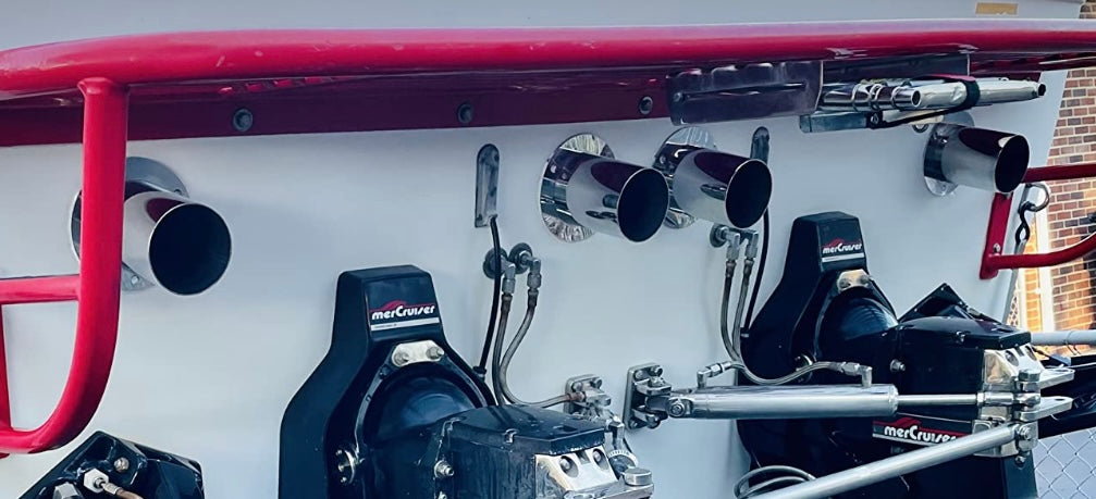 4” Exhaust Tip W/O Flapper Pair(New)